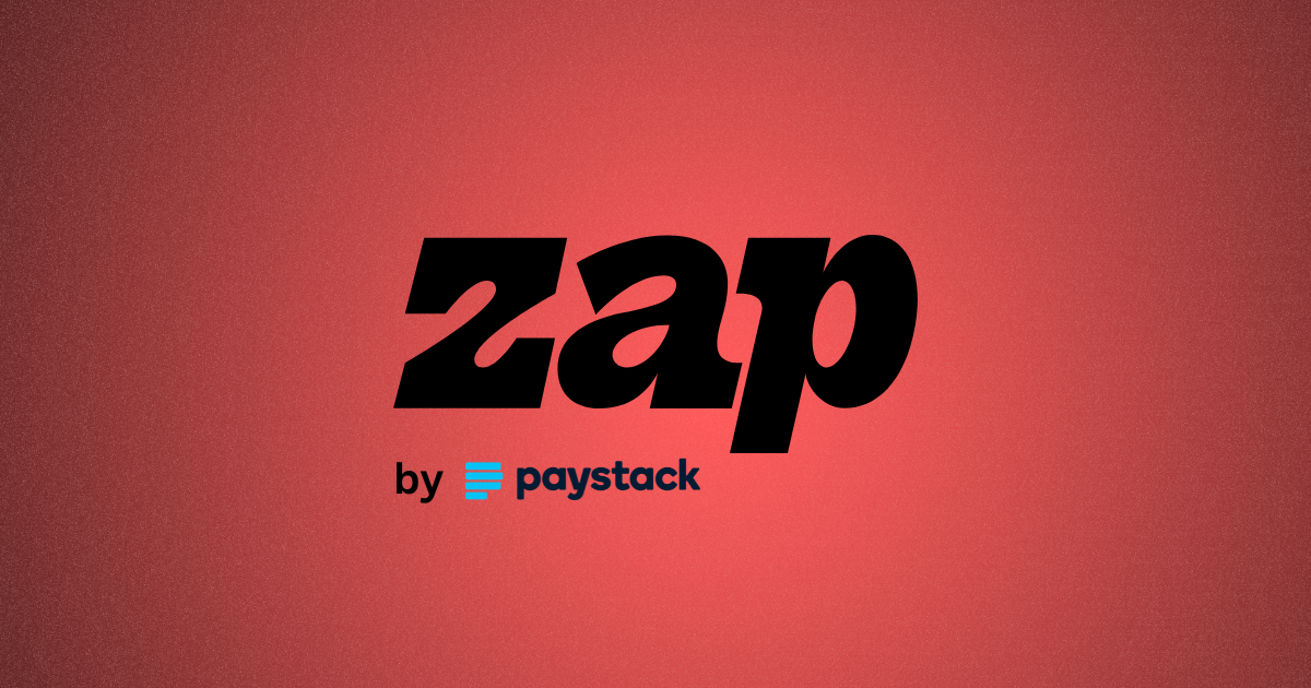 Introducing Zap by Paystack